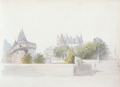 Ansicht von Nantes von George Clarkson Stanfield